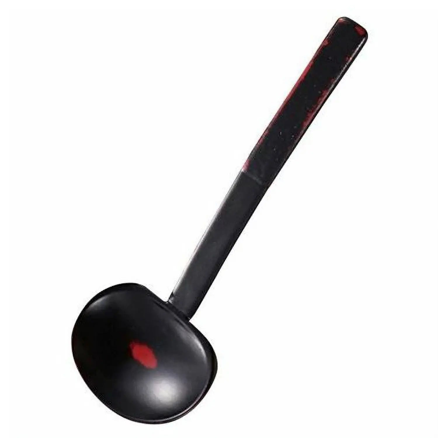 EBM Wood Akebono Lacquered Soup Ladle - Handcrafted Japanese Wooden Spoon for Serving, Cooking & Kitchen Decor