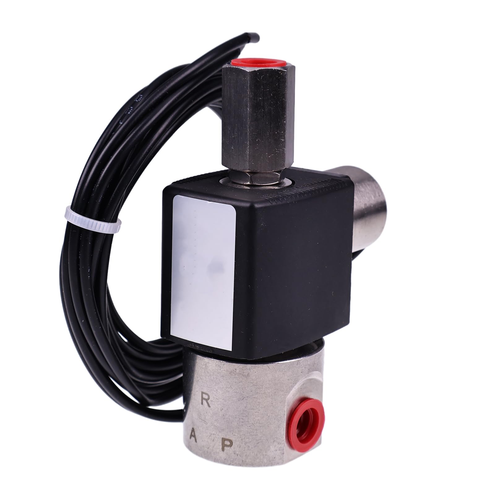FridayParts Solenoid Valve 02250155-714 Replacement for Sullair Air Compressor | Durable Air Control Valve | Perfect for Industrial Machinery & Pneumatic Systems