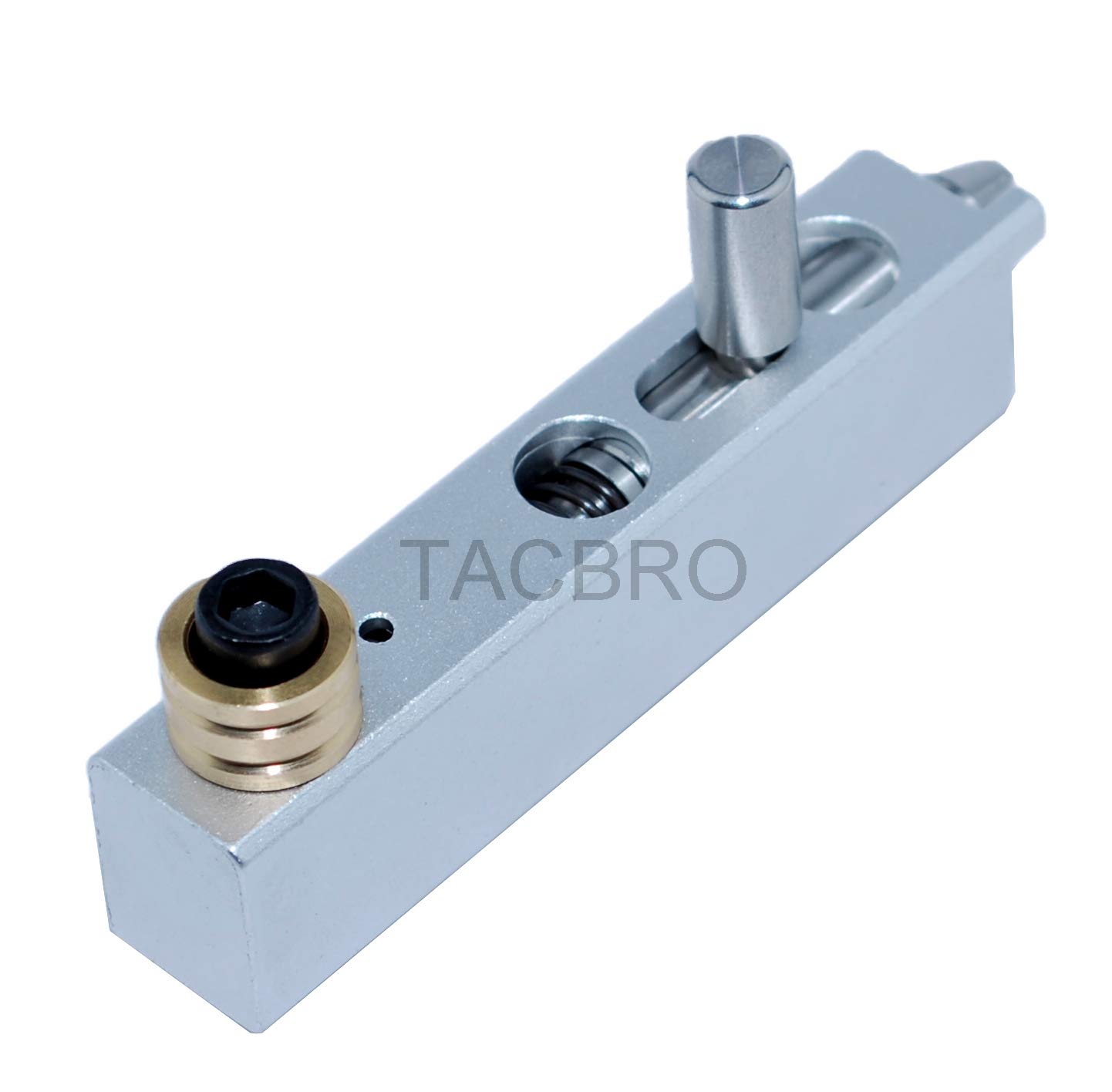 Ruger 10/22 Takedown Latch Assembly - Anodized Silver Replacement Part for Ruger 10/22 Rifle - Perfect for Easy Disassembly & Maintenance | Hunting, Target Shooting, Gunsmithing