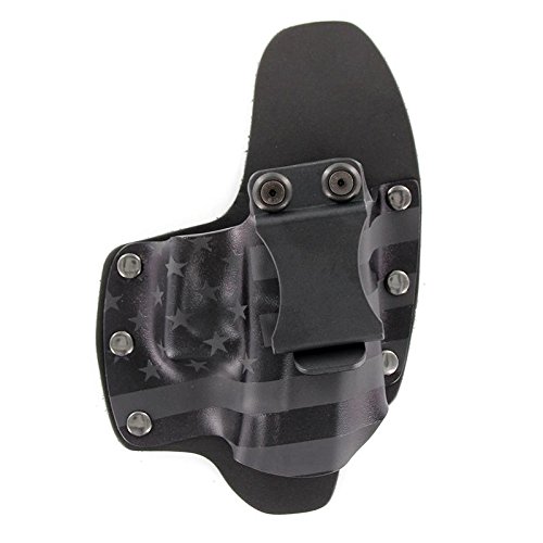 Stealth Black USA IWB Hybrid Concealed Carry Holster for Kimber Solo - Left Hand Draw | Comfortable & Secure Inside Waistband Holster for Everyday Carry (EDC), Concealed Weapon Protection, and Tactical Use