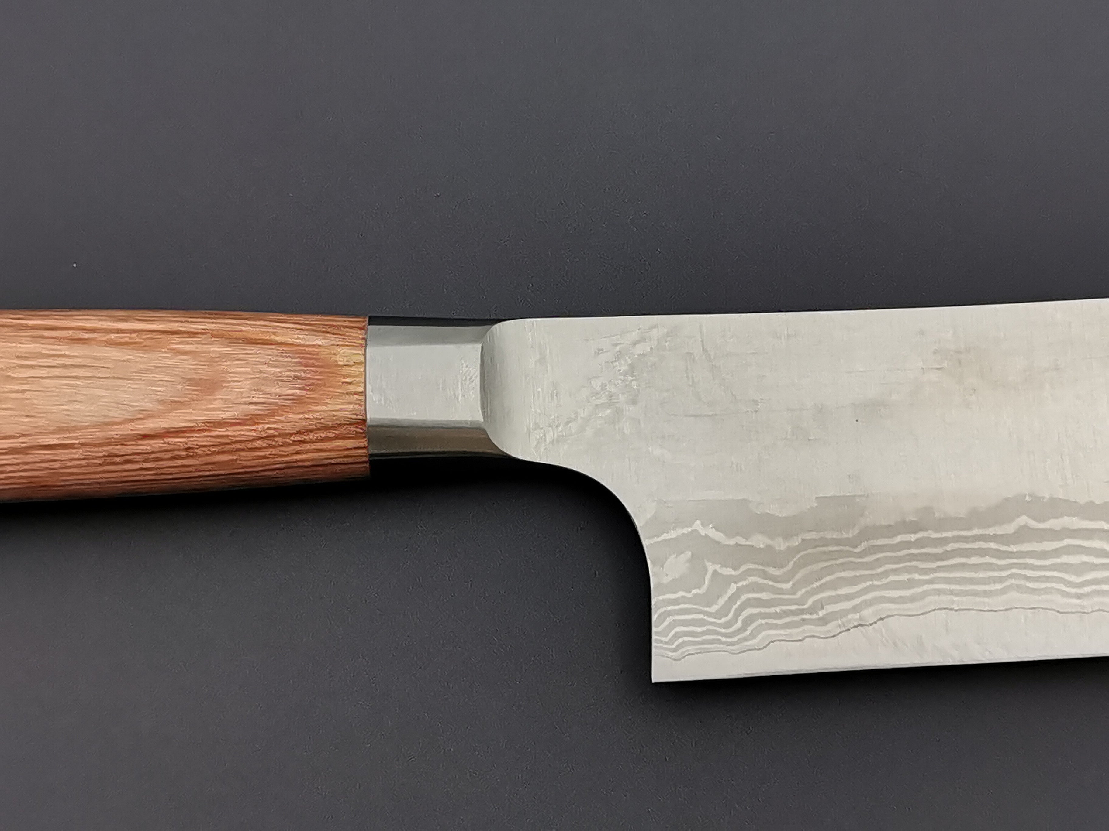 Premium Katsuyasu Kamo VG10 Damascus Nakiri Knife - Japanese Vegetable Chopper for Professional Chefs & Home Cooking - Perfect for Slicing, Dicing & Mincing Vegetables