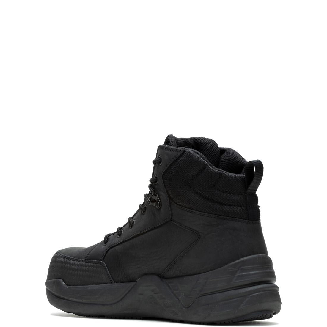 Proshift LX Energy Rebound Waterproof CarbonMax Work Boots for Men - Black Safety Shoes for Construction, Oil Rig & Heavy Duty Work