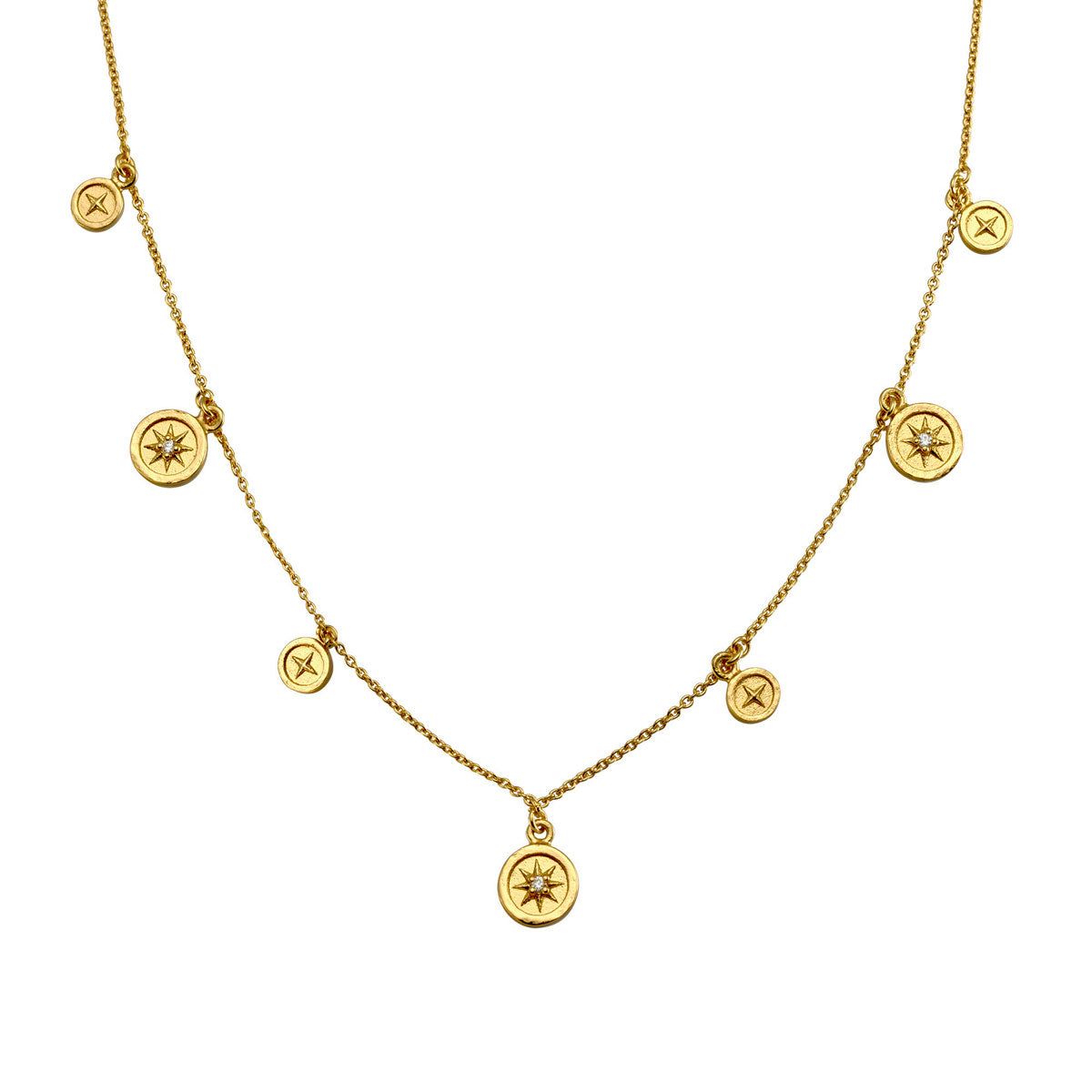 Asteria Gold Choker Necklace for Women - Elegant Layering Jewelry for Parties, Weddings & Date Nights