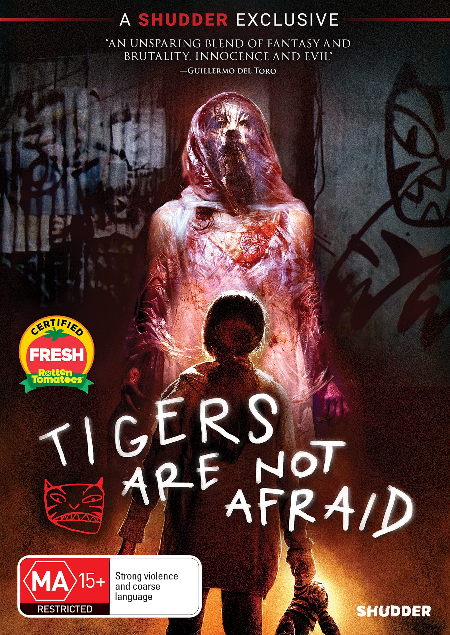 Tigers Are Not Afraid DVD - English Subtitled Region Free Movie Starring Paola Lara - Perfect for Horror Film Nights & International Movie Collections