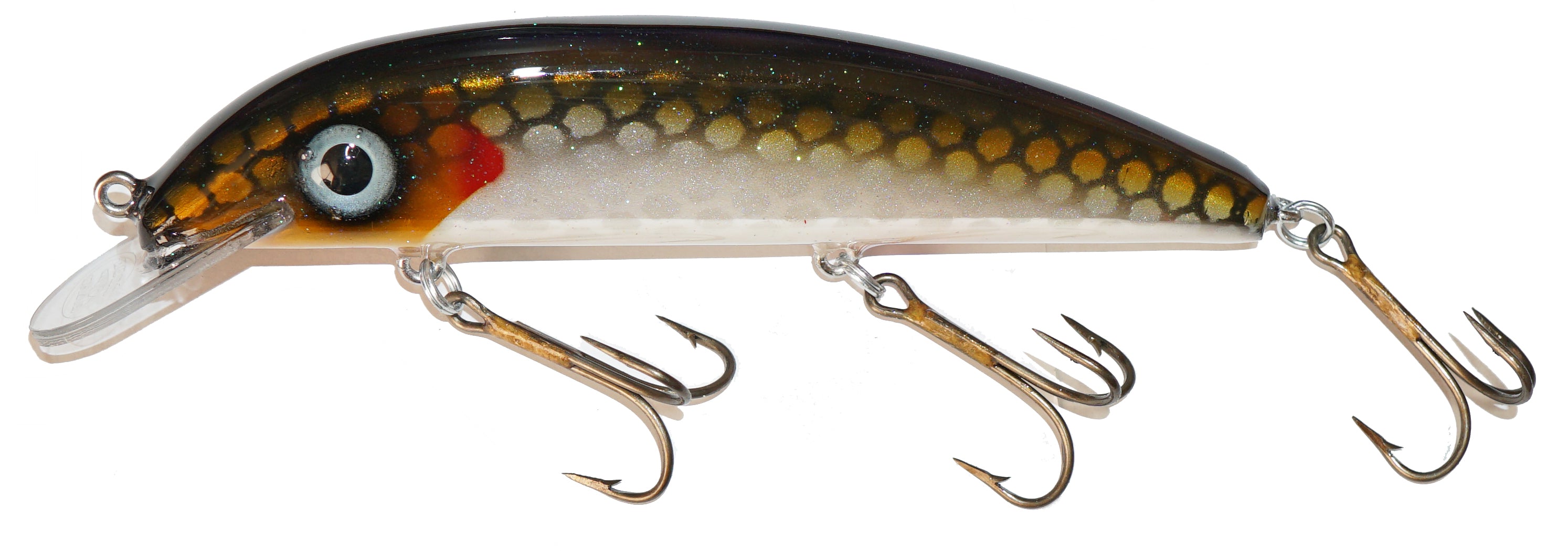 Boss Shad 8 Minnow Fishing Lure - Premium Hard Bait for Bass, Walleye & Trout - Perfect for Freshwater & Saltwater Fishing - Ideal for Casting, Trolling & Jigging