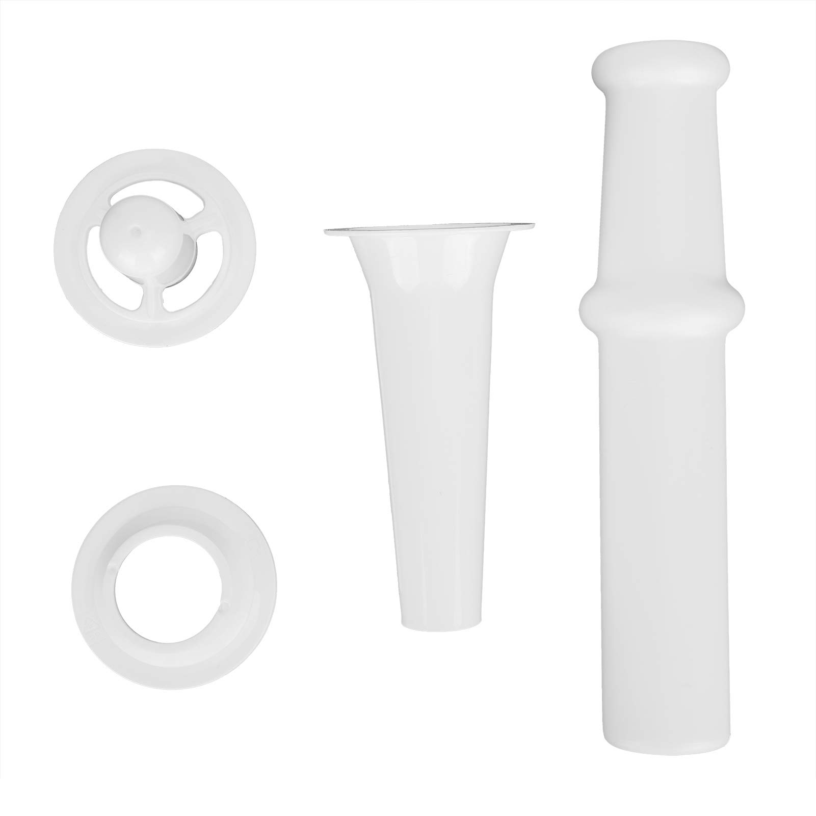 Universal Sausage Stuffer & Food Pusher Attachment for 5# Meat Grinders - Perfect for Making Homemade Sausages, Burgers & Ground Meat in Kitchens