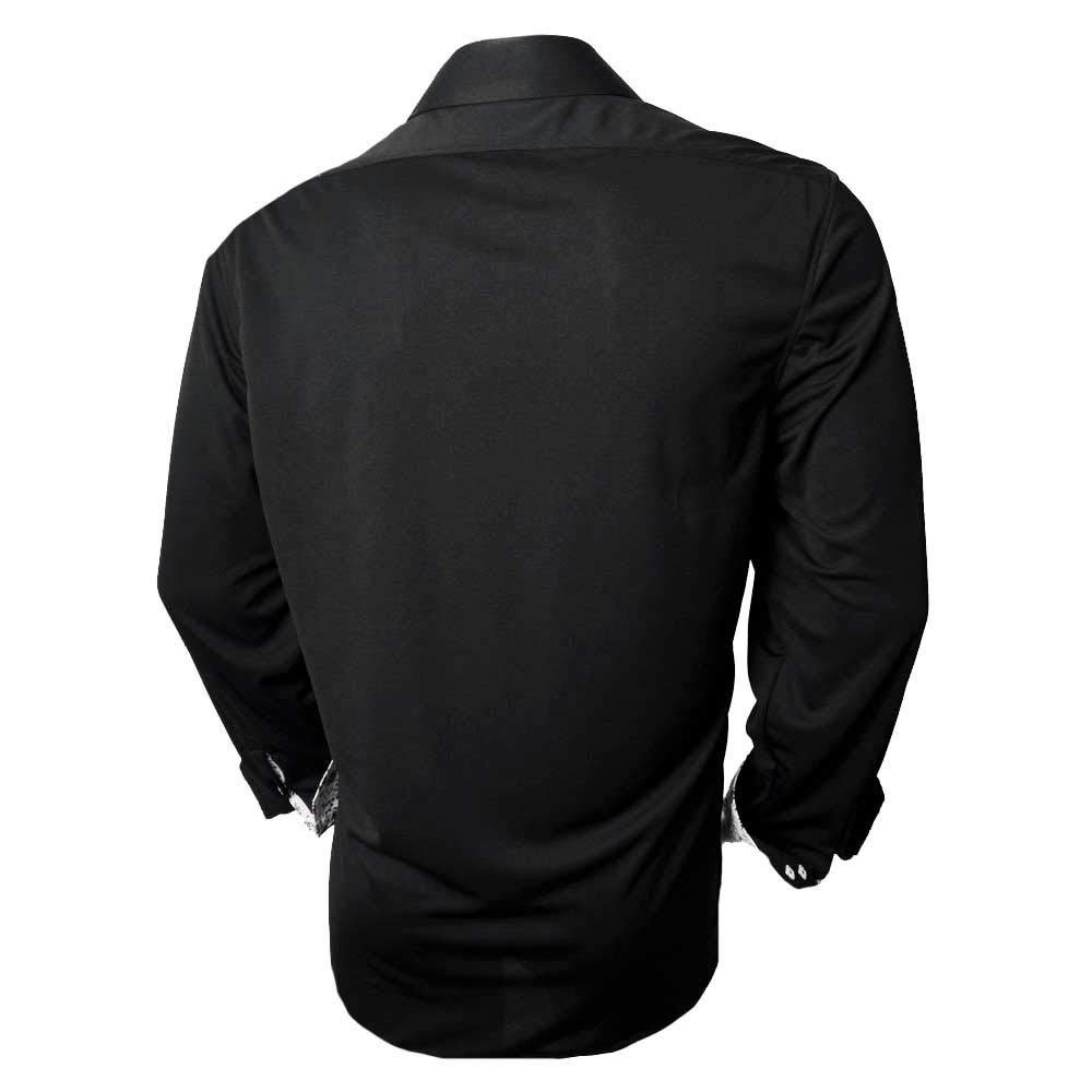 Stylish Poker Playing Cards Print Dress Shirts for Men - Elegant Casino-Themed Formal Shirts - Perfect for Poker Nights, Casino Parties, and Themed Events