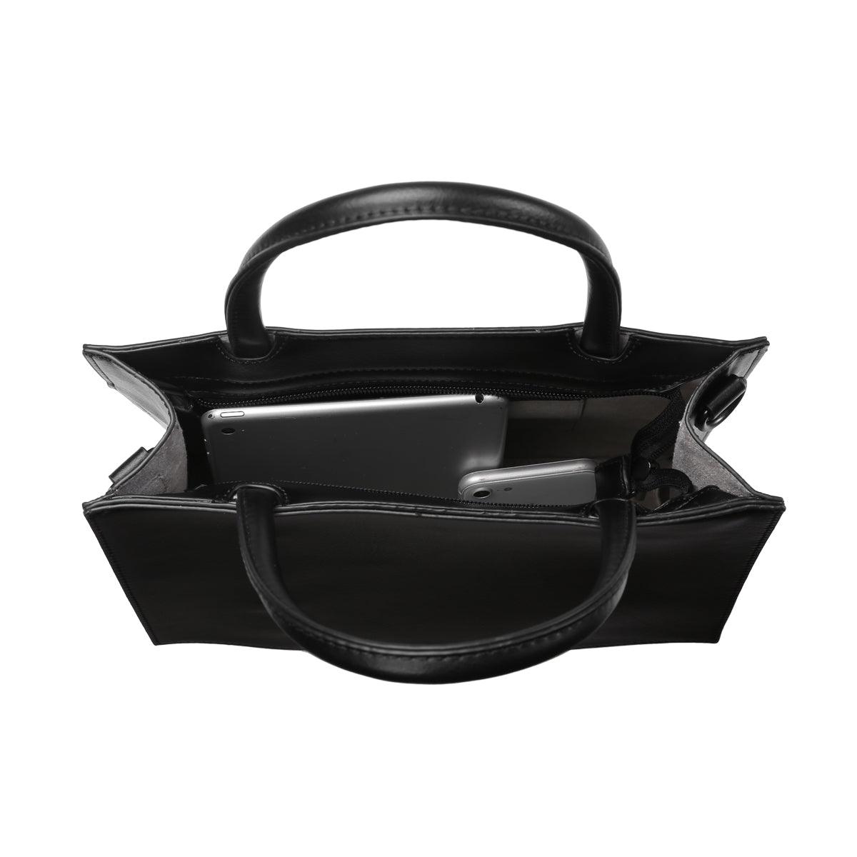 Caitlin Small Vegan Leather Tote Bag for Women - Stylish & Eco-Friendly Crossbody Purse in Multiple Colors | Perfect for Work, Travel & Everyday Use