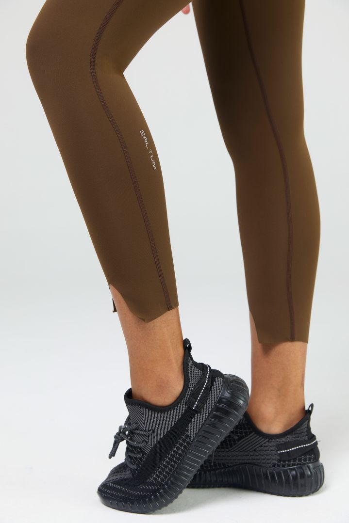 FlexEase™ High Waist Yoga Pants for Women - 7/8 Length with Side Slit Design - Comfortable Workout Leggings for Yoga, Running & Gym | Perfect for Active Lifestyles & Lounge Wear