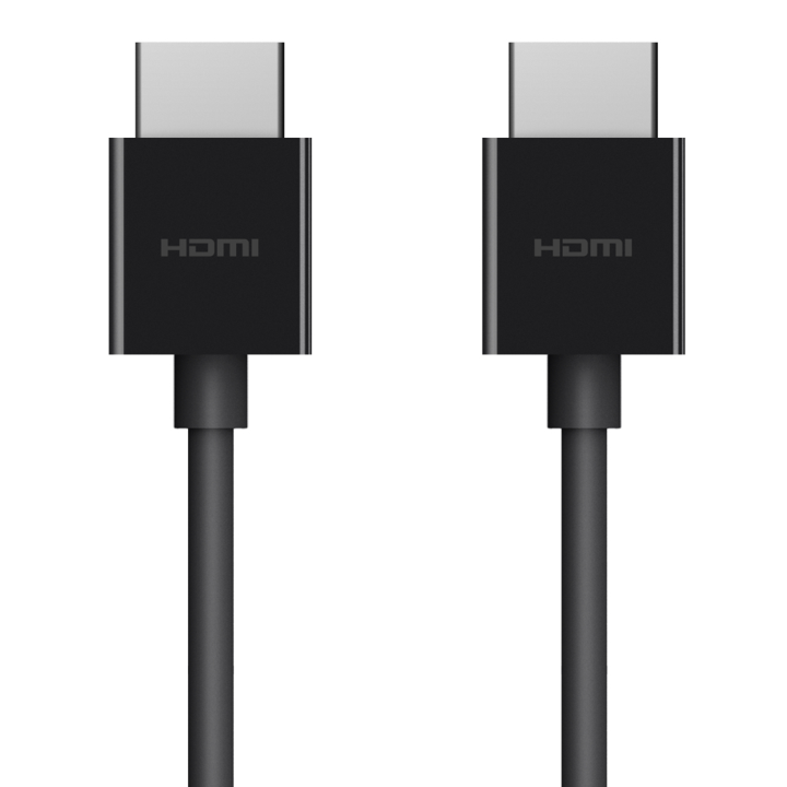 Belkin 8K HDMI Cable with Dolby Vision - 2M Black - High-Speed 48Gbps for 4K/8K TVs, Gaming Consoles, Home Theater Systems