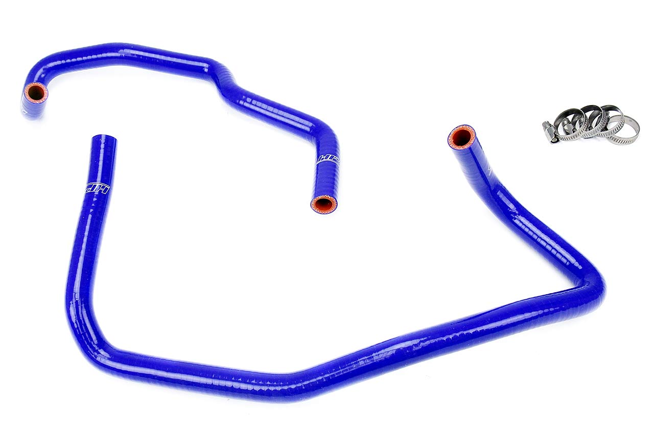 HPS 57-1468-BLUE Silicone Heater Hose Kit for Coolant System - High Temperature Resistant Replacement for Cars, Trucks & SUVs - Perfect for Engine Cooling & Heating Repairs