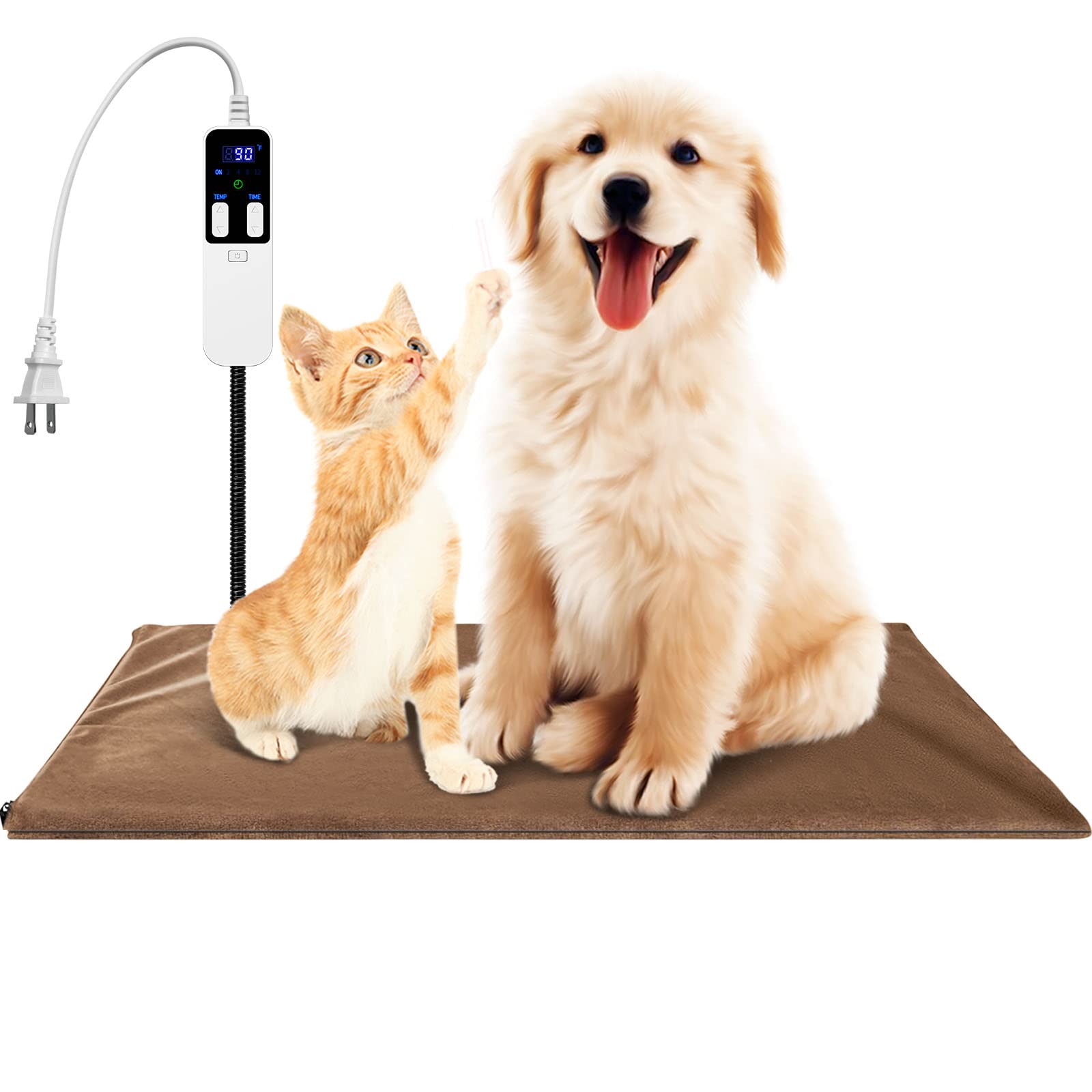 Waterproof Adjustable Temperature Pet Heating Pad - 24