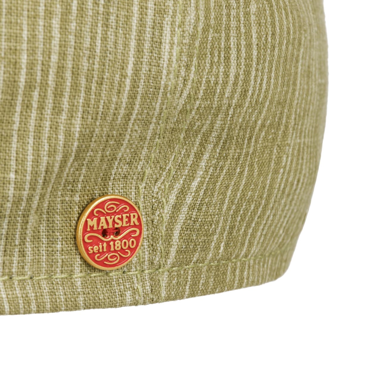 Stylish Mayser Paddy Stripes Flat Cap for Men - Classic Irish Tweed Newsboy Hat for Casual Outfits & Outdoor Adventures