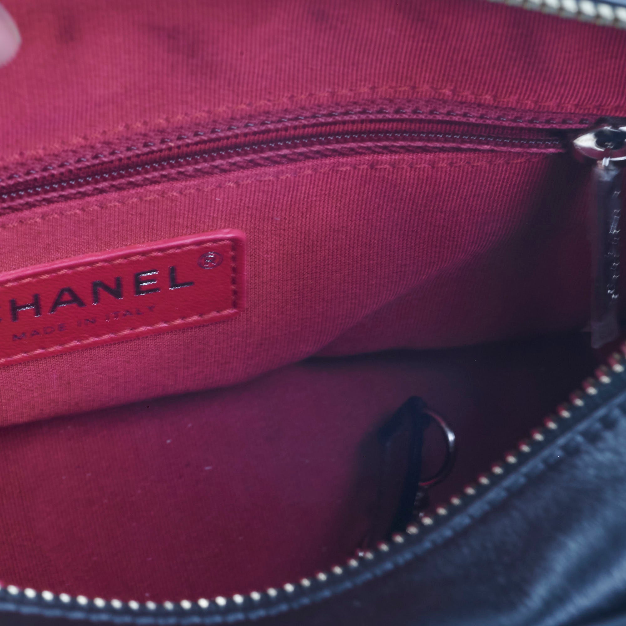 Chanel Small Gabrielle Black Leather Shoulder Bag - Luxury Designer Handbag for Women | Perfect for Work, Travel & Evening Events