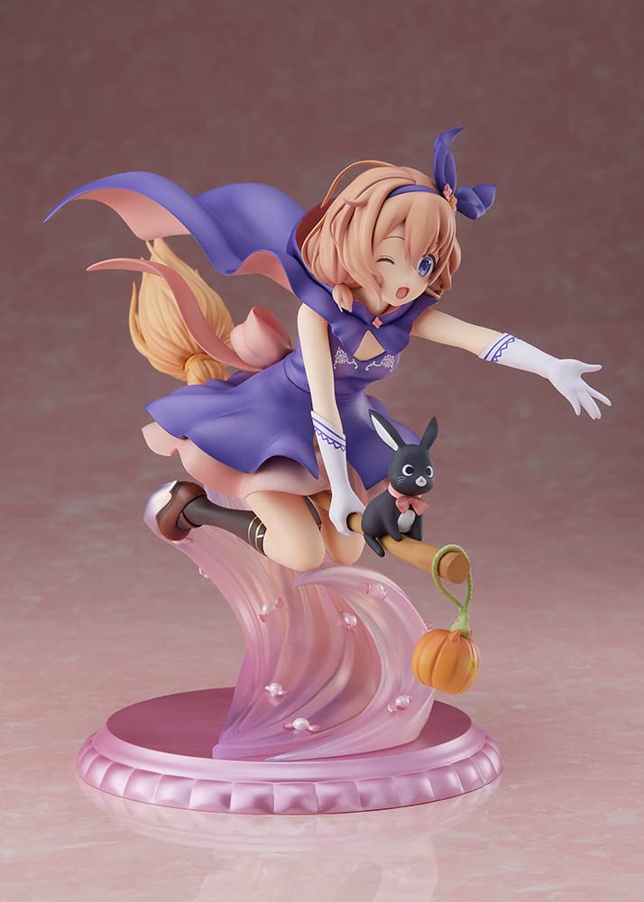 Plum The Order a Rabbit?: Cocoa (Halloween Fantasy Ver.) 1/7 Scale PVC Anime Figure - Perfect for Anime Collectors, Halloween Decor & Otaku Display