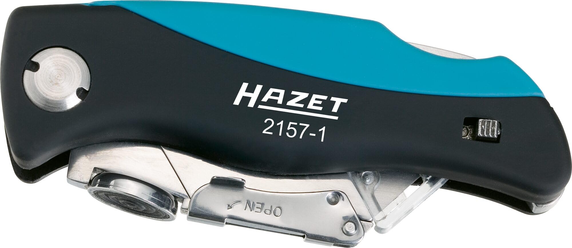 Hazet 2157-1 6.3 Inch Folding Pocket Knife with 5 Stainless Steel Blades - Camping, Hiking, Outdoor Survival & Everyday Carry Tool