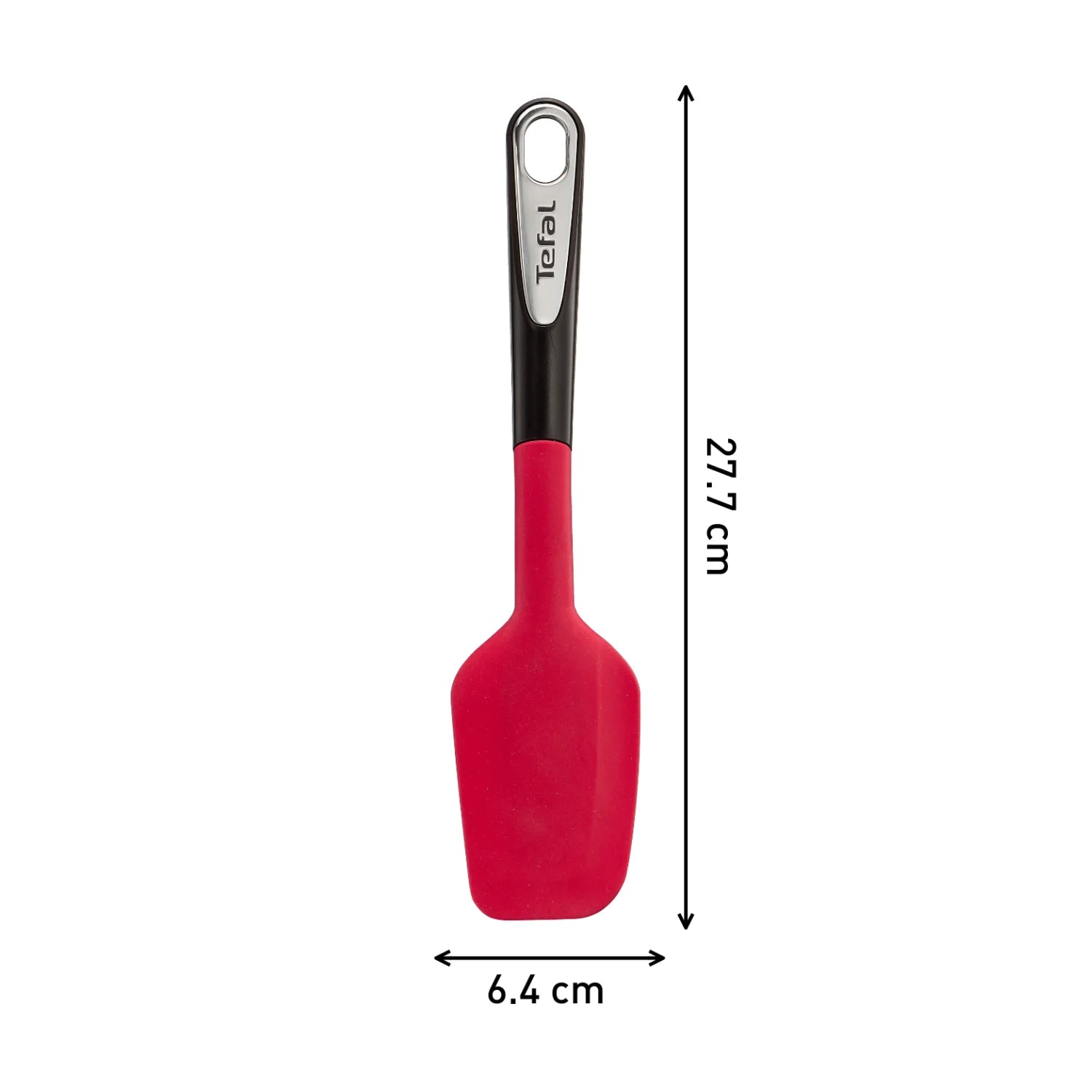 Tefal Ingenio Silicone Spatula K2064614 - Heat-Resistant Kitchen Utensil for Baking, Cooking & Mixing - Perfect for Non-Stick Pans, Bowls & Food Prep
