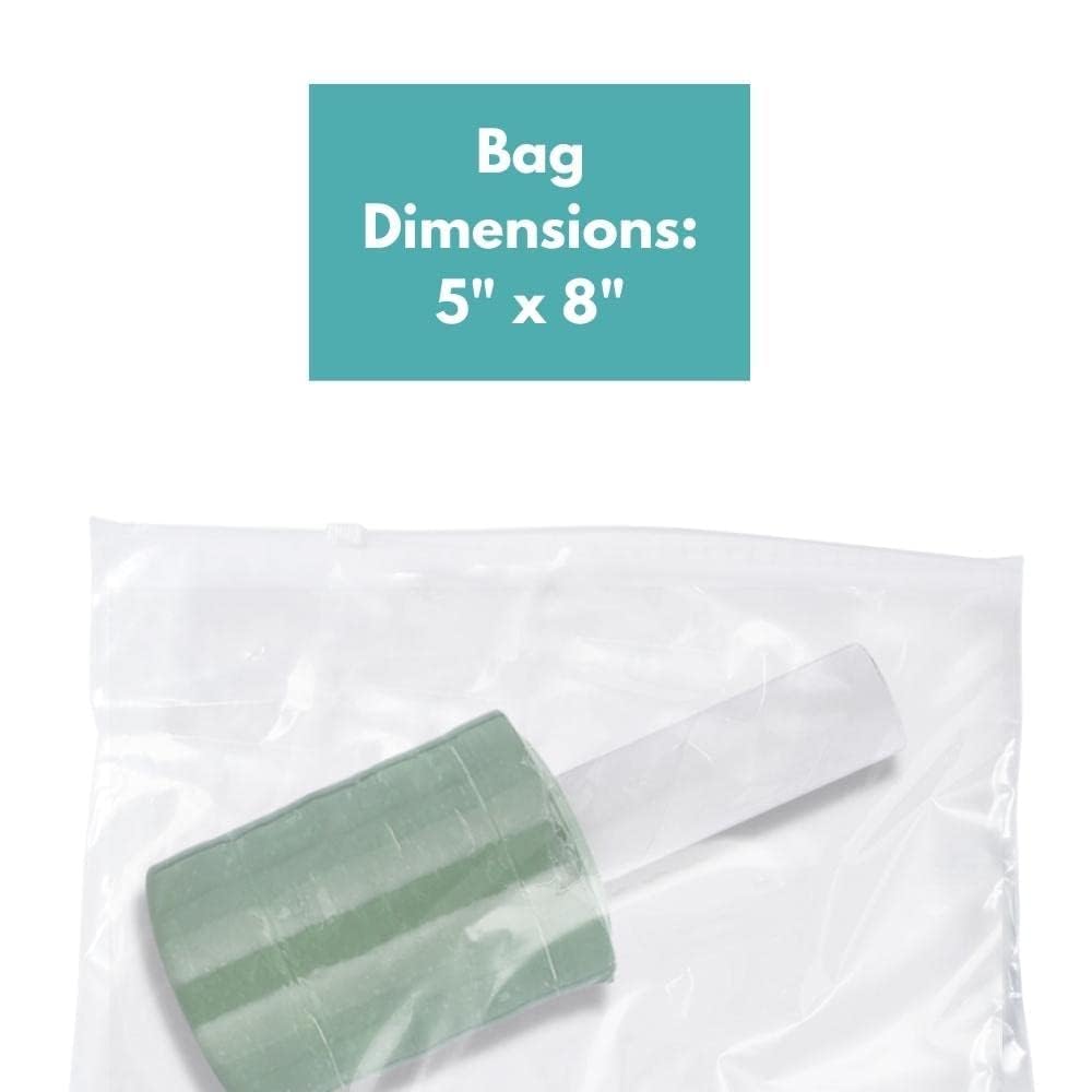 PSBM 5x8 Inch 2 Mil Clear Reclosable Zipper Bags - 2000 Count Bulk Pack of Durable Plastic Storage Bags for Organizing Small Parts, Crafts, Jewelry & Office Supplies | Perfect for Home, Workshop & Retail Use