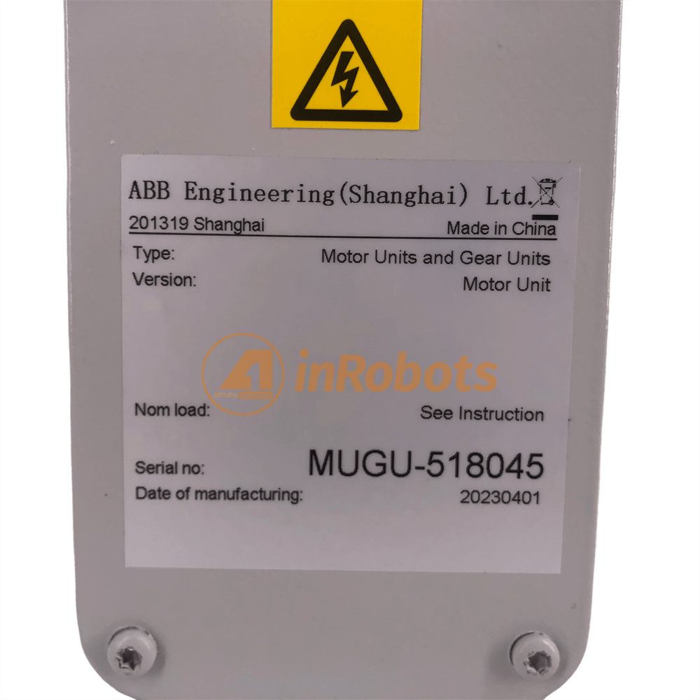 New ABB MU100 Motor Unit & Gear Unit MUGU 518045 - High-Efficiency Industrial Automation Component for Conveyors, Pumps & Manufacturing Equipment