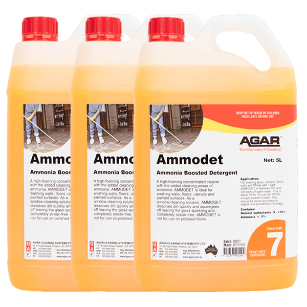 Ammonia Boosted Detergent - Powerful Laundry Cleaner for Tough Stains | Ideal for Household & Commercial Use