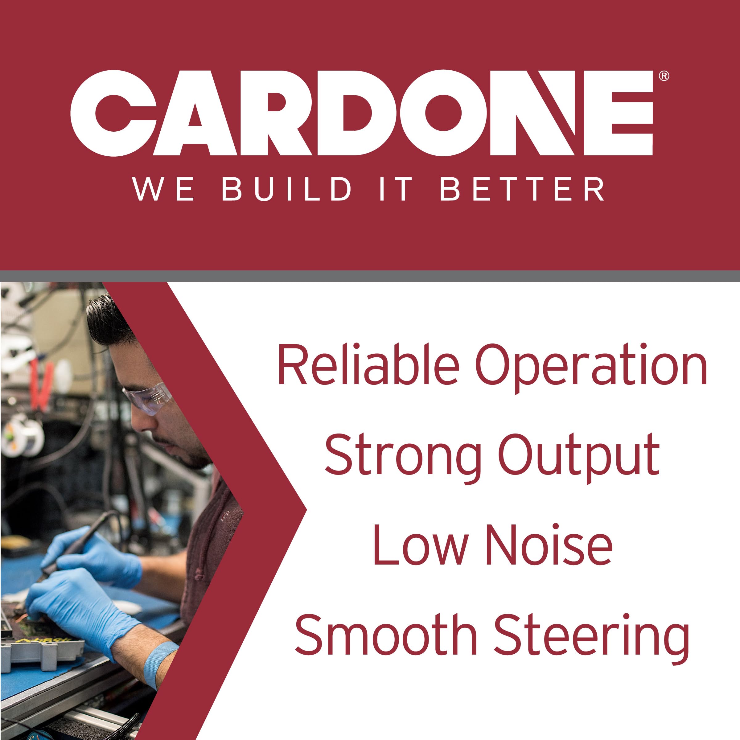 Cardone 96-7853 New Power Steering Pump - Replacement for Smooth Steering & Enhanced Control | Perfect for Daily Commutes, Off-Roading & Heavy-Duty Vehicles