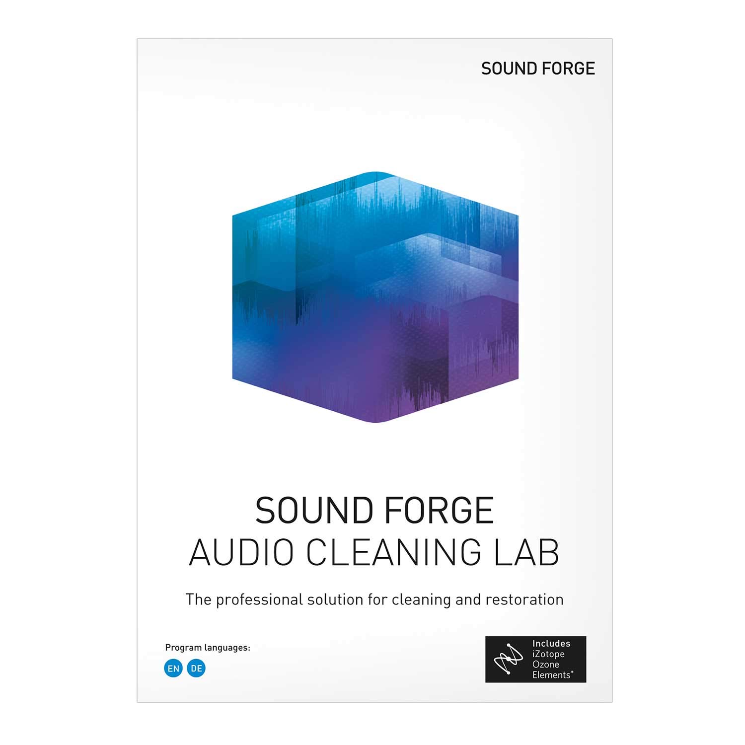 SOUND FORGE Audio Cleaning Lab - Professional Audio Editing Software for PC [Download] - Perfect for Podcasts, Music Production & Voice Recording