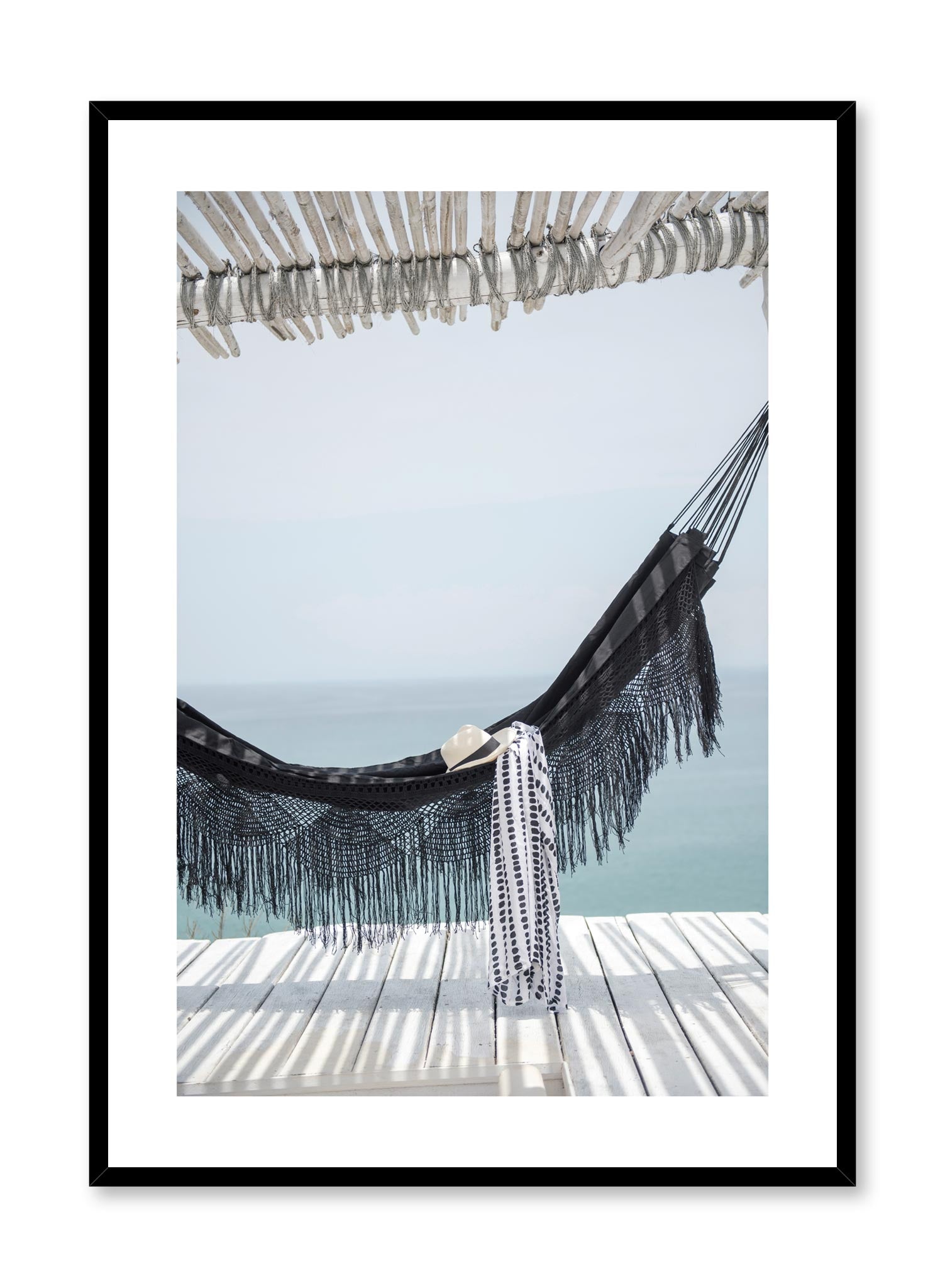 Premium Seaside Hammock with Stand - Comfortable Outdoor Hanging Bed for Beach, Backyard & Patio Relaxation | Perfect for Vacation, Camping & Summer Lounging