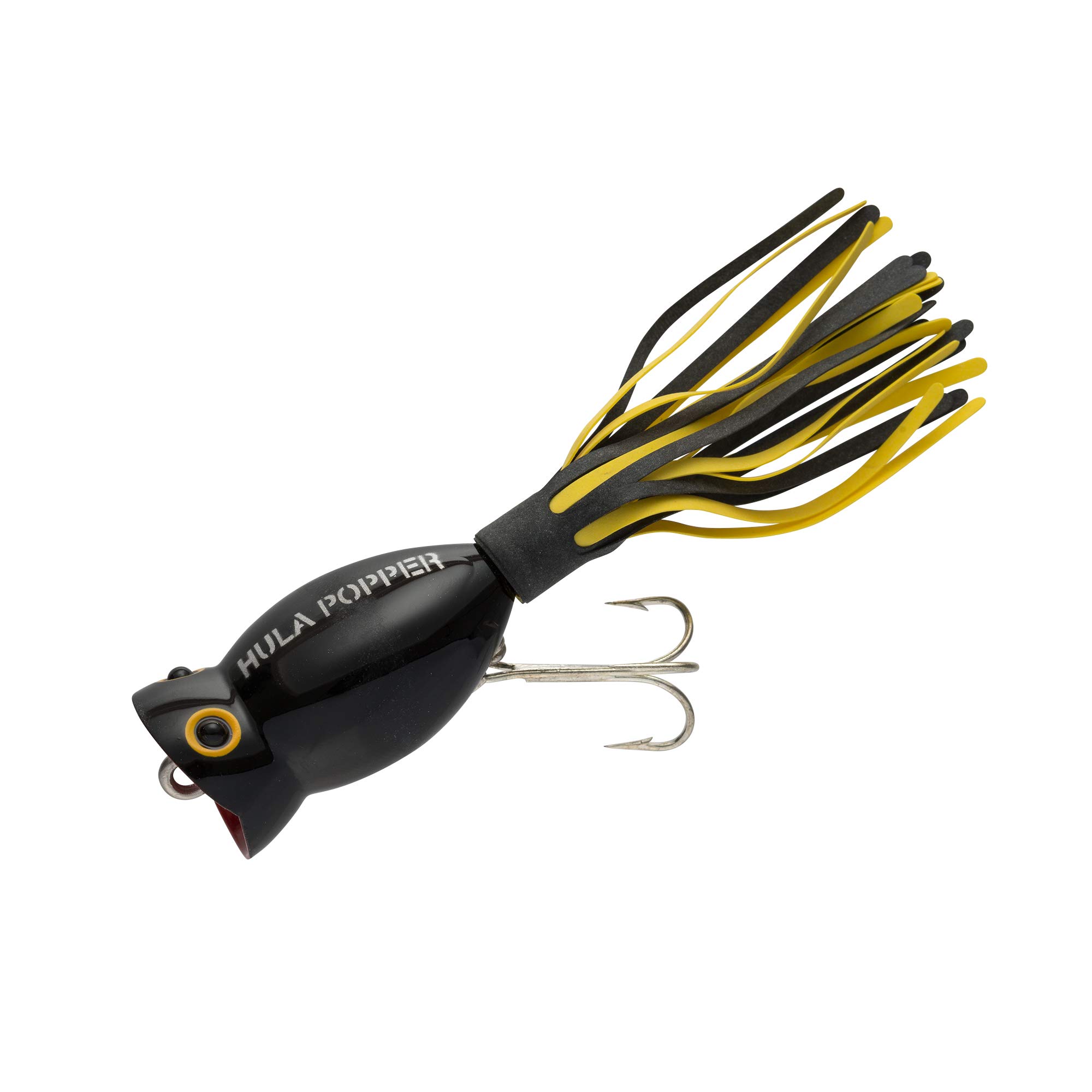 Topwater Bass Fishing Lure - Hula Popper with Realistic Action for Freshwater & Saltwater Fishing | Perfect for Casting, Trolling & Shore Fishing