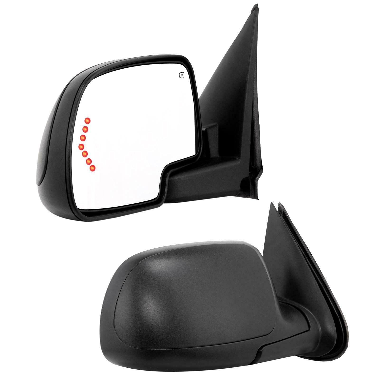 Motorhot Side View Mirrors Replacement for 2003-2007 Chevy Silverado 1500/2500/3500, Suburban, Tahoe & GMC Sierra 1500/2500/3500, Yukon - Driver & Passenger Side - Perfect for Off-Roading, Towing & Daily Commuting