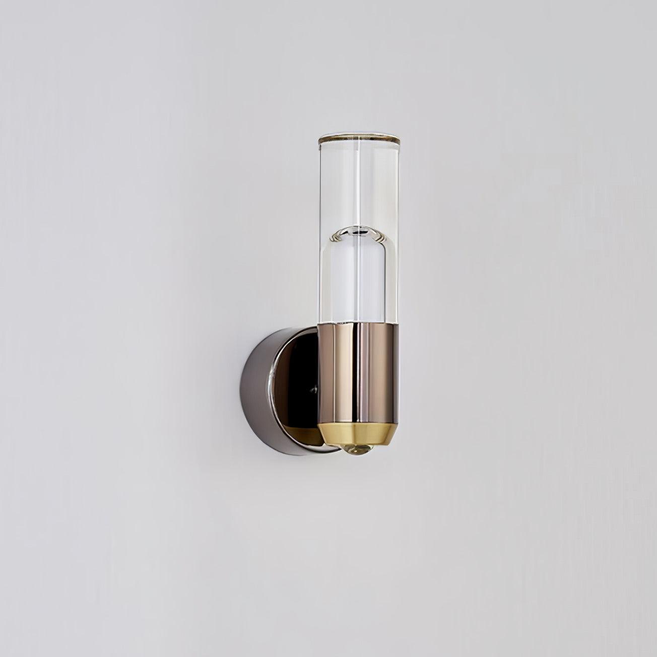 Modern Cylindrical Wall Sconce - Sleek Contemporary Lighting Fixture for Bedroom, Living Room, and Hallway Decor