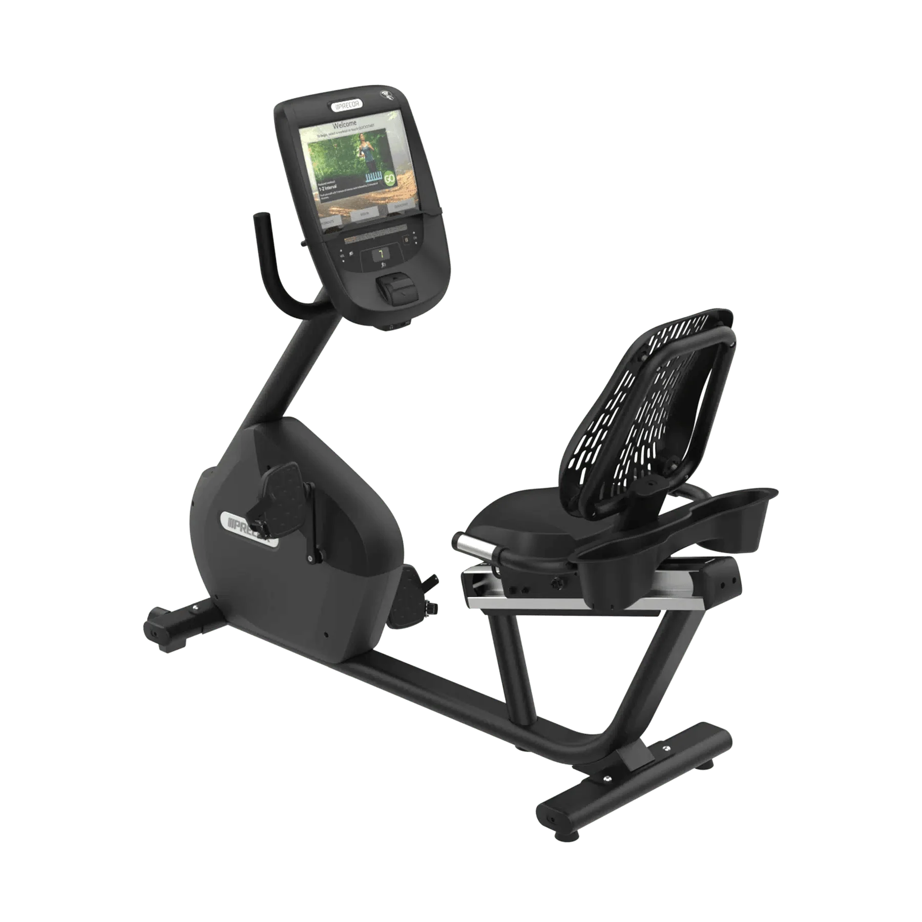 Precor RBK 685 Recumbent Exercise Bike for Home Gym - Low Impact Cardio Workout for Seniors & Rehabilitation