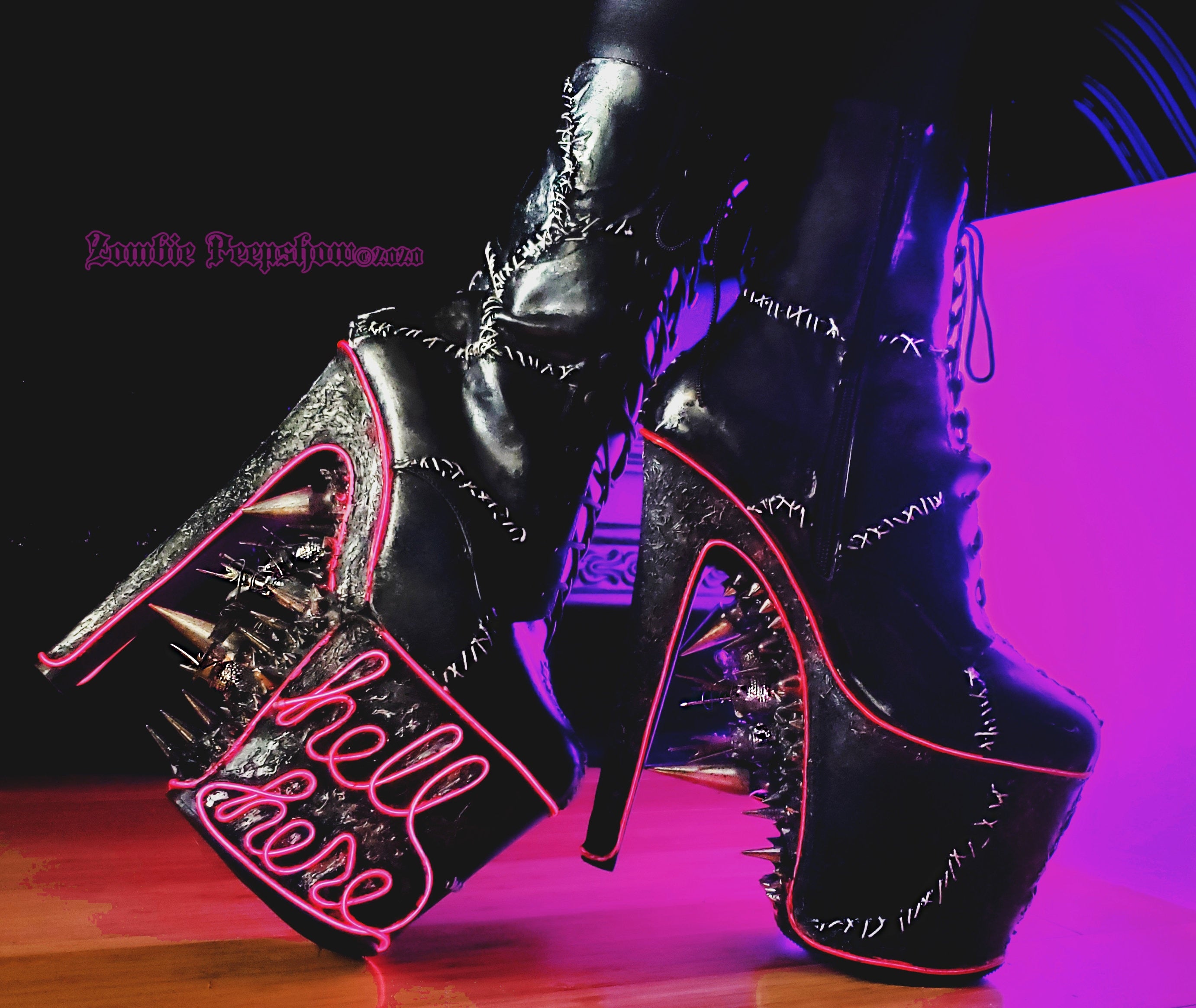 Stylish Hell Here Boots - Trendy Women's Ankle Boots for Fall & Winter | Perfect for Casual Outfits, Parties & Night Out