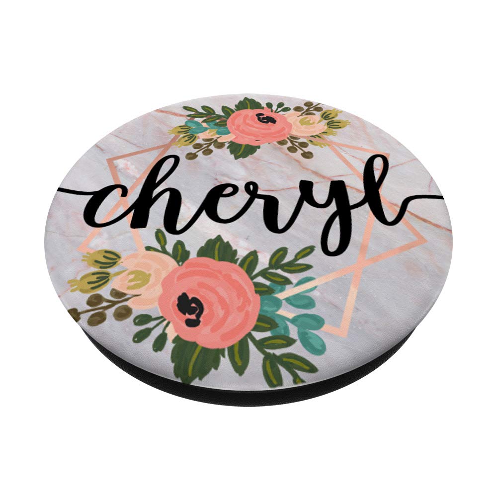 Cheryl Floral Rose Wreath PACH164 PopSockets PopGrip - Interchangeable Phone & Tablet Stand with Swappable Base | Perfect for iPhone, Samsung, iPad & More | Great Gift for Birthdays, Holidays & Everyday Use