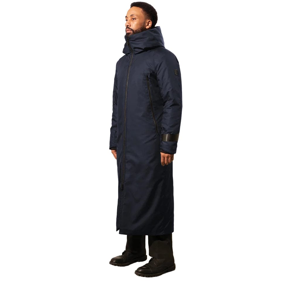 Idris Men's Vegan Parka Jacket - Waterproof Winter Coat with Hood, Lightweight Warm Puffer Jacket for Men (Multiple Colors) - Perfect for Snowboarding, Hiking & Cold Weather Outdoor Activities