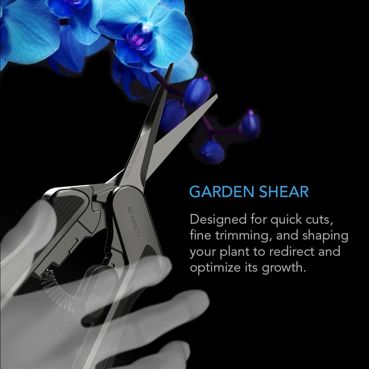 Premium Stainless Steel Pruning Shears with Cleaning Kit - 6.6