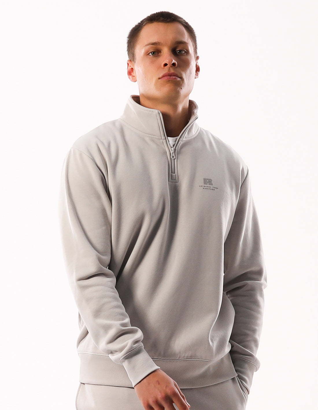 Russell Men's Brooklyn Antarctica Quarter Zip Fleece Pullover - Lightweight, Warm & Stylish for Outdoor Activities & Casual Wear