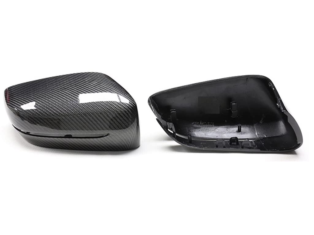 Premium Carbon Fiber Mirror Covers for BMW 2 Series Coupe G42 (2021-2022) - OEM Style Replacement Pair - Enhance Style & Protection for Daily Driving & Car Shows