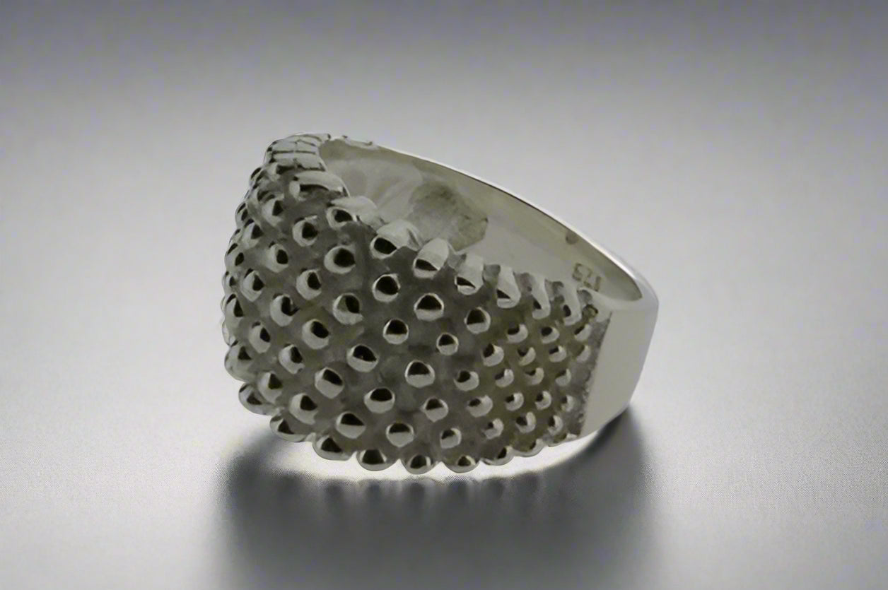 Fizzy Wedge Ring - Sterling Silver Stackable Band for Women - Perfect for Everyday Wear & Gift Giving