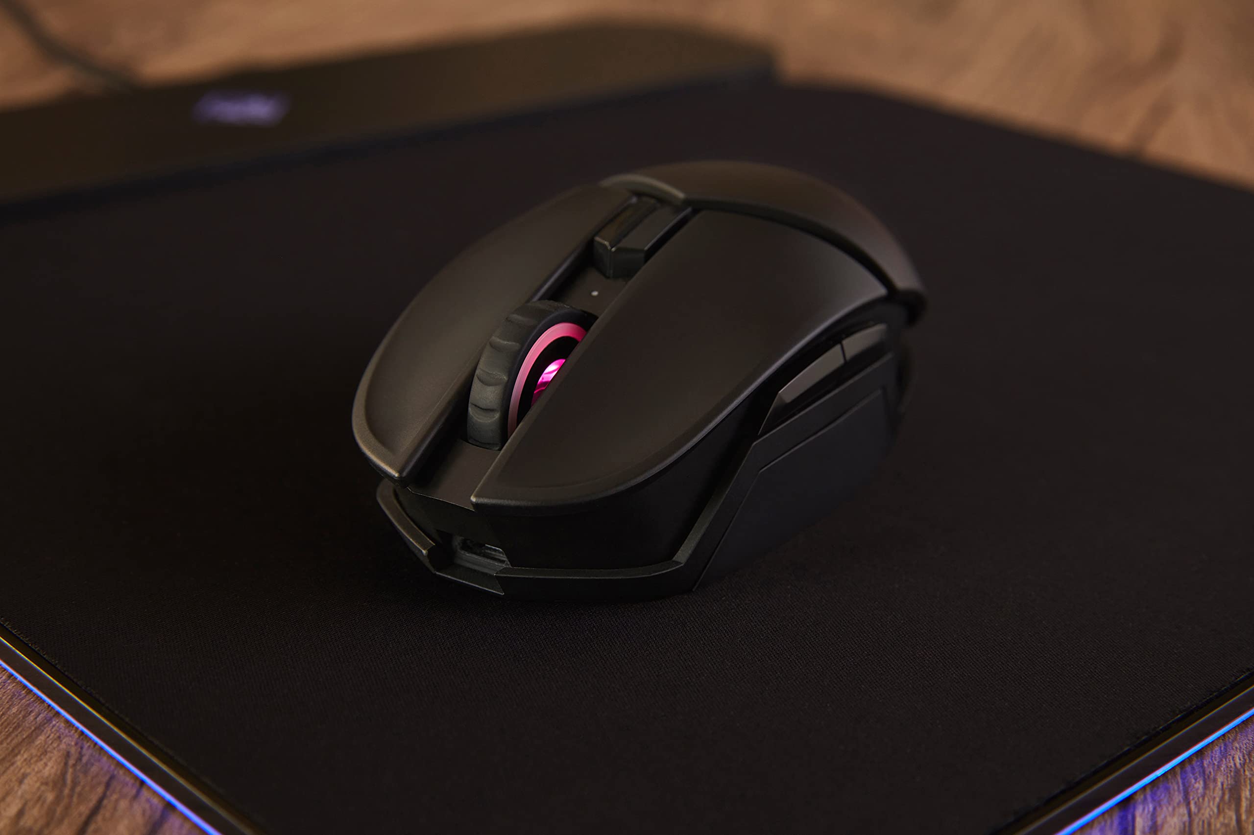 HP Omen X9000 J6N88AA ABB Gaming Mouse - 6 Programmable Buttons, 400-8200 DPI, 8 Sensitivity Levels, Customizable Thumb Buttons & Scroll Wheel - Black - Perfect for FPS, MOBA & Esports Gaming