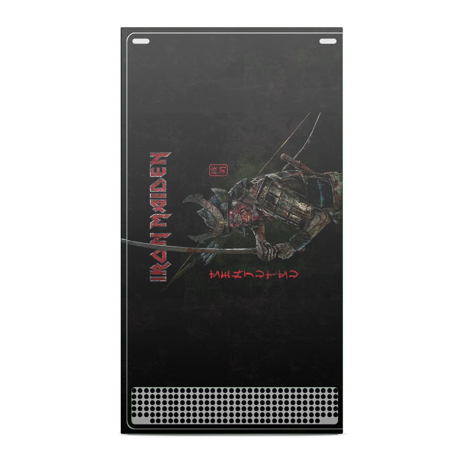 Official Iron Maiden Senjutsu Album Cover Art Vinyl Skin Gaming Stickers - Compatible with Xbox Series S Console & Controller Bundle | Custom Decals for Gamers & Music Fans