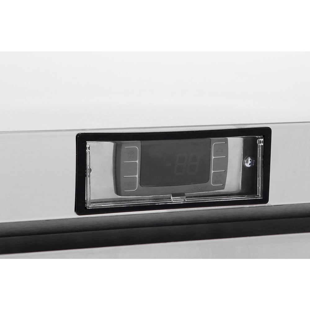 Atosa MGF8405GRL 27-Inch 1-Door Undercounter Freezer with Left Hinge - 7.2 Cu.Ft Commercial Grade Compact Freezer for Restaurants, Bars, and Home Kitchens