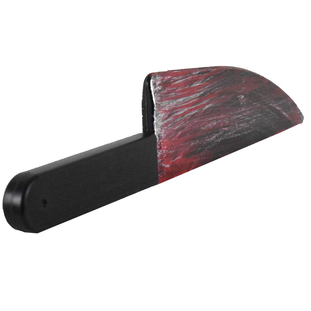 Giant Plastic Bloody Butcher Knife - Halloween Cosplay Prop for Horror Costumes, Movie Props & Theatrical Performances