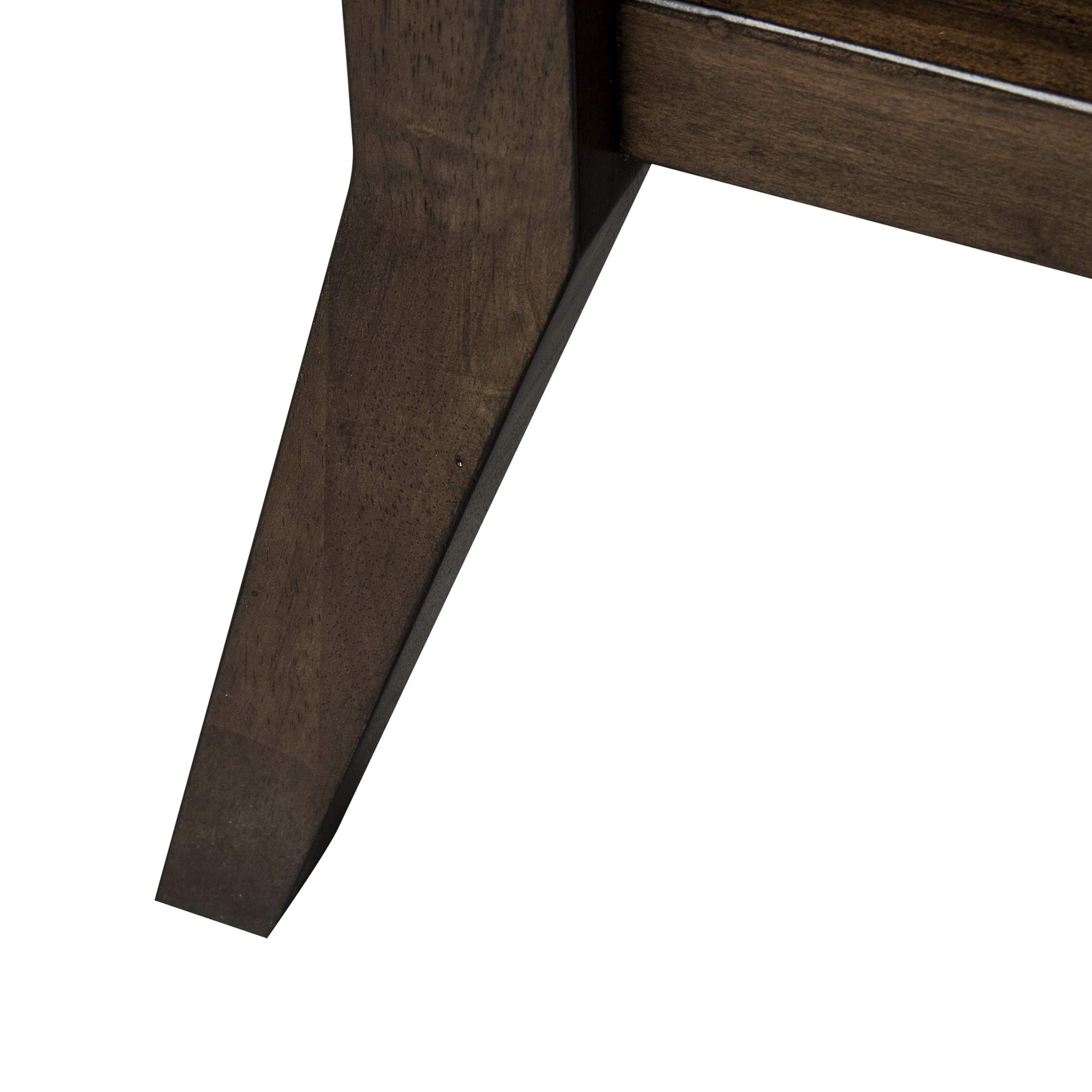 Liberty Furniture Industries Ventura BLVD Rectangular End Table - Brown Wood Side Table for Living Room, Bedroom & Office - Perfect for Lamps, Books & Decor
