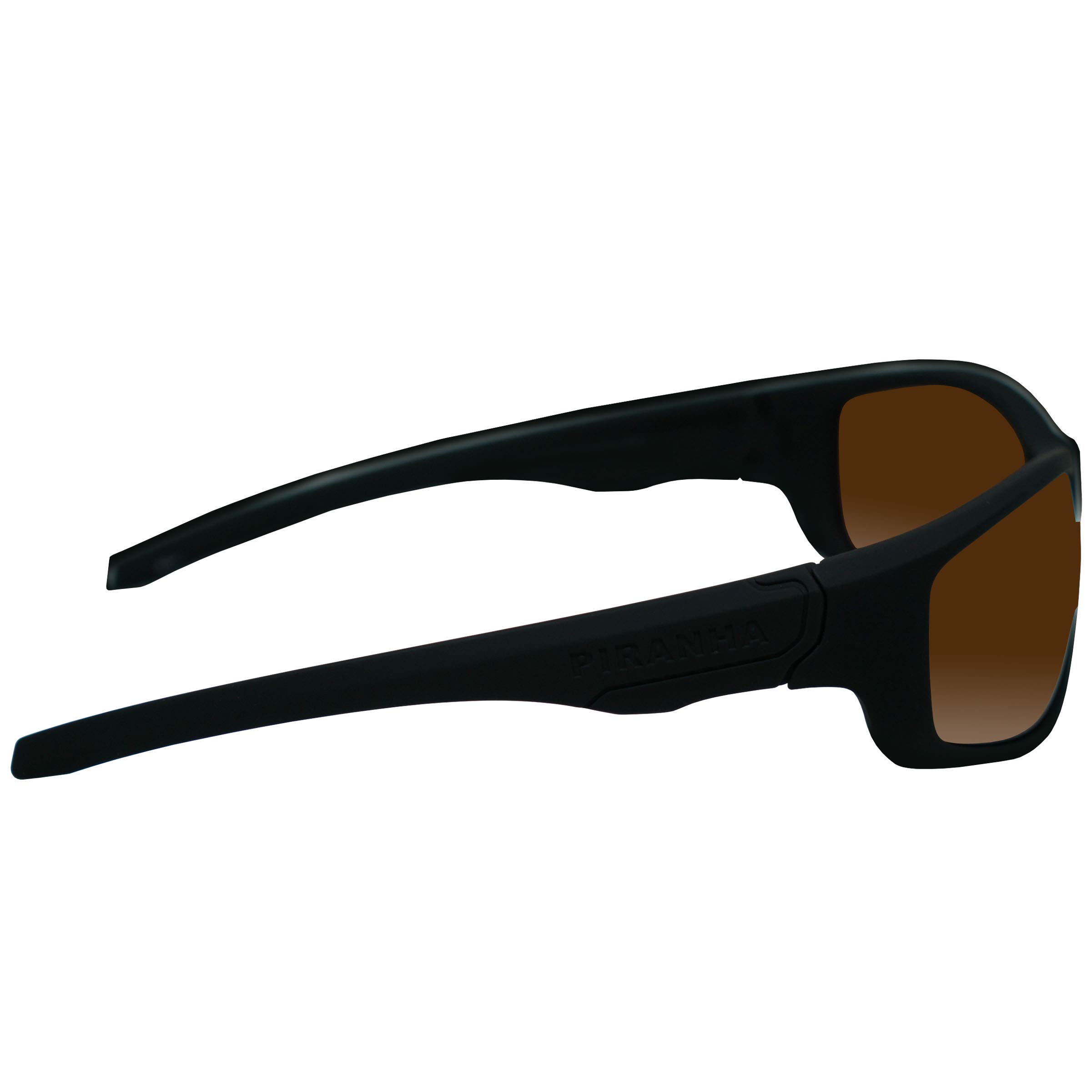 Piranha Vapor Polarized Sunglasses for Day Driving - UV Protection Anti-Glare Sports Shades for Men & Women - Perfect for Road Trips, Commuting & Outdoor Activities