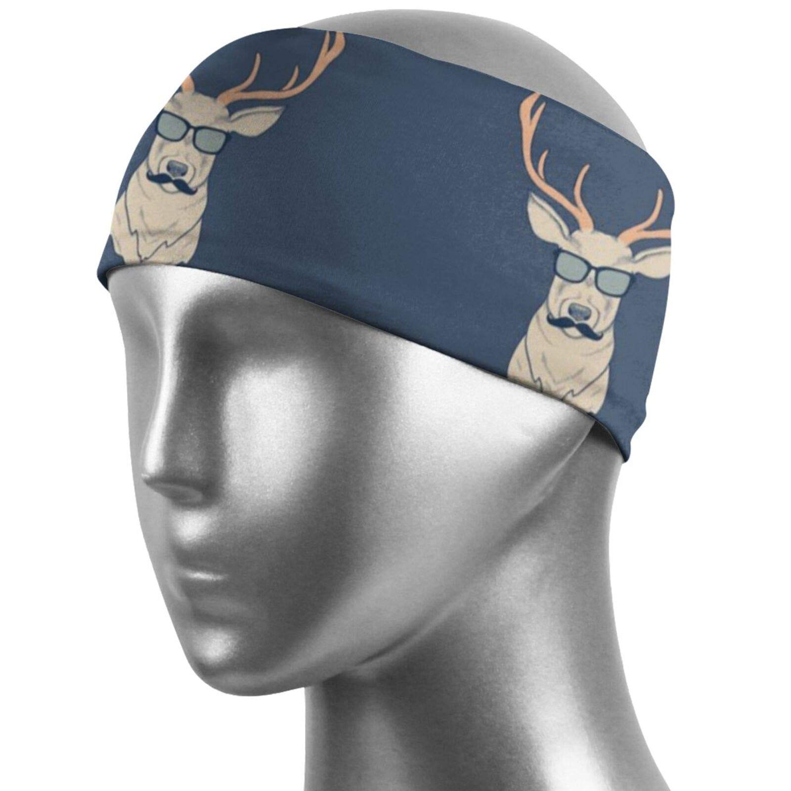Custom Sport Headband with Personalized Text & Image - Sweat-Wicking Hair Bands for Men & Women - Perfect for Running, Yoga, Workouts & Outdoor Activities