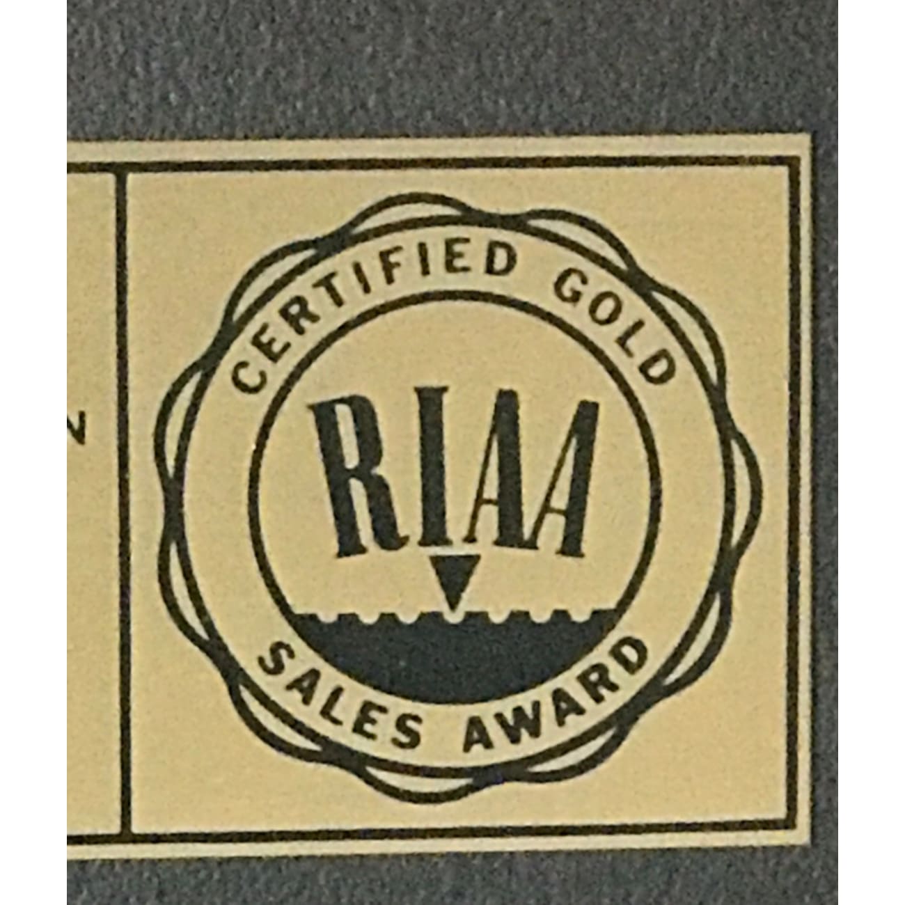 Chaka Khan RIAA Gold Album Award - Certified Music Memorabilia for Collectors & Fans - Perfect for Display in Home, Office, or Music Studio
