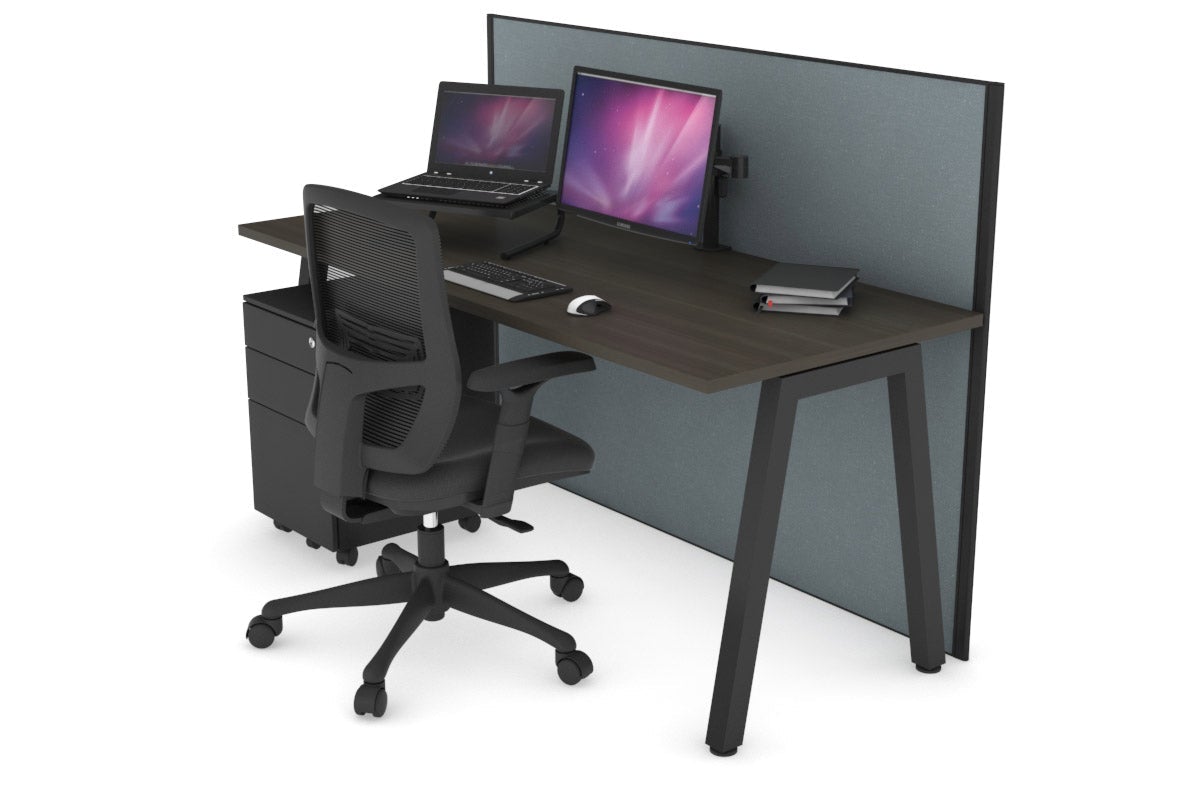Horizon Quadro A Legs Office Desk - 1600L x 700W Modern Workstation for Home & Office - Perfect for Remote Work, Study & Professional Workspaces