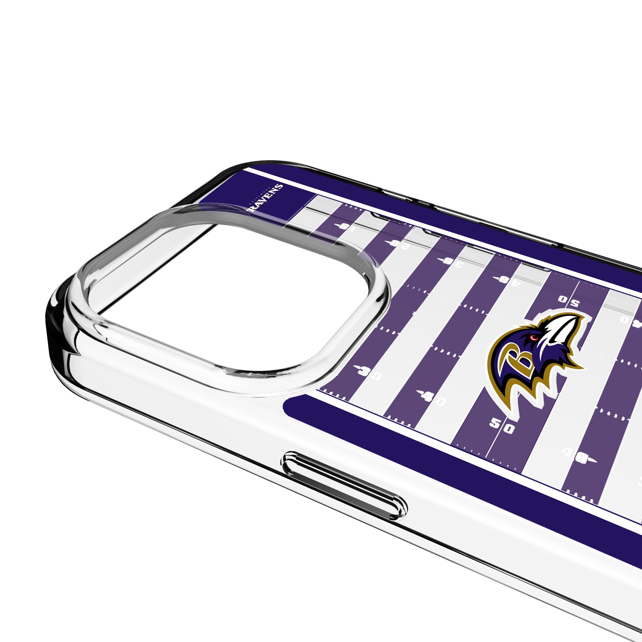 Baltimore Ravens Field Clear Phone Case for Apple iPhone - Durable Protective Cover for iPhone Models - Perfect for Football Fans & Game Day Support