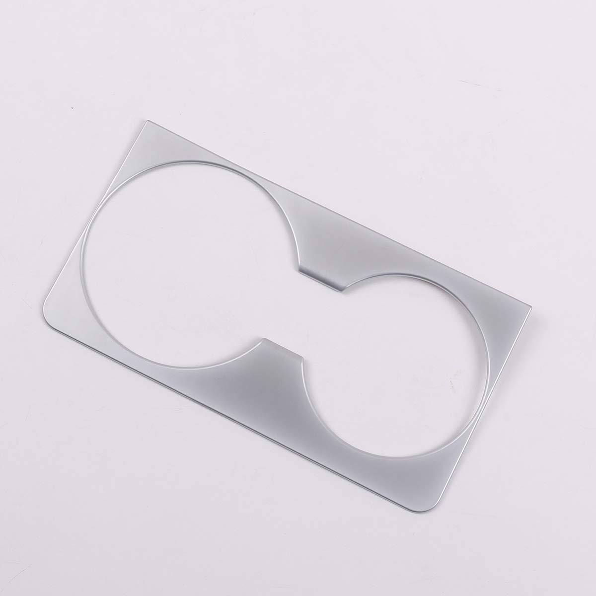 ABS Chrome Car Cup Holder Cover Trim for Land Rover Range Rover Evoque 2020 - Interior Accessories Upgrade | Perfect for Coffee, Drinks & Organizing Center Console
