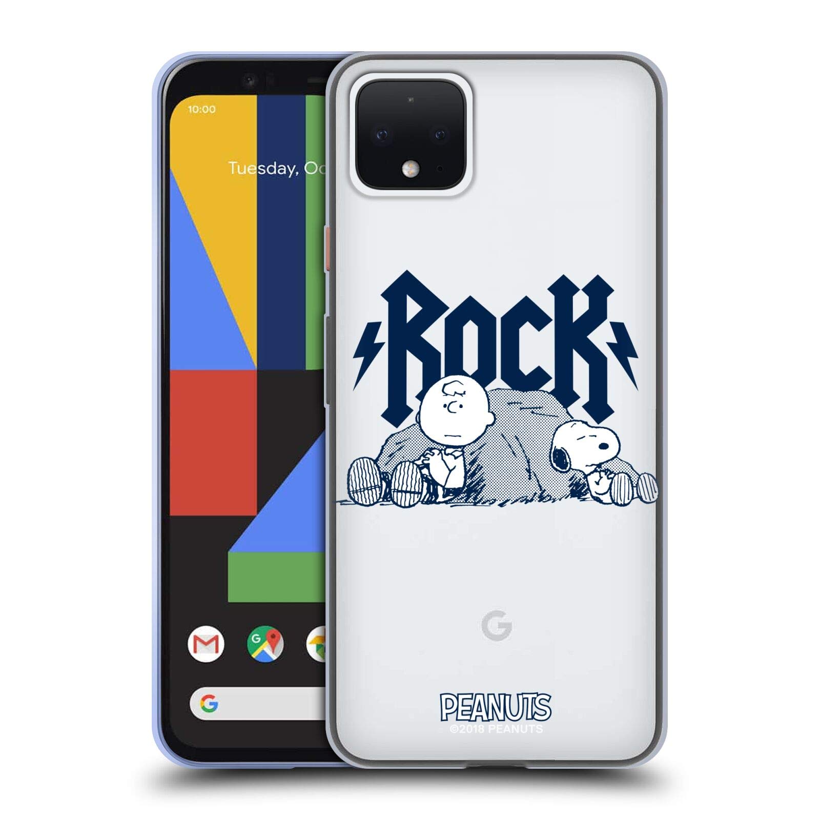 Peanuts Snoopy Soft Gel Case for Google Pixel 4 - Durable & Stylish for Daily Use